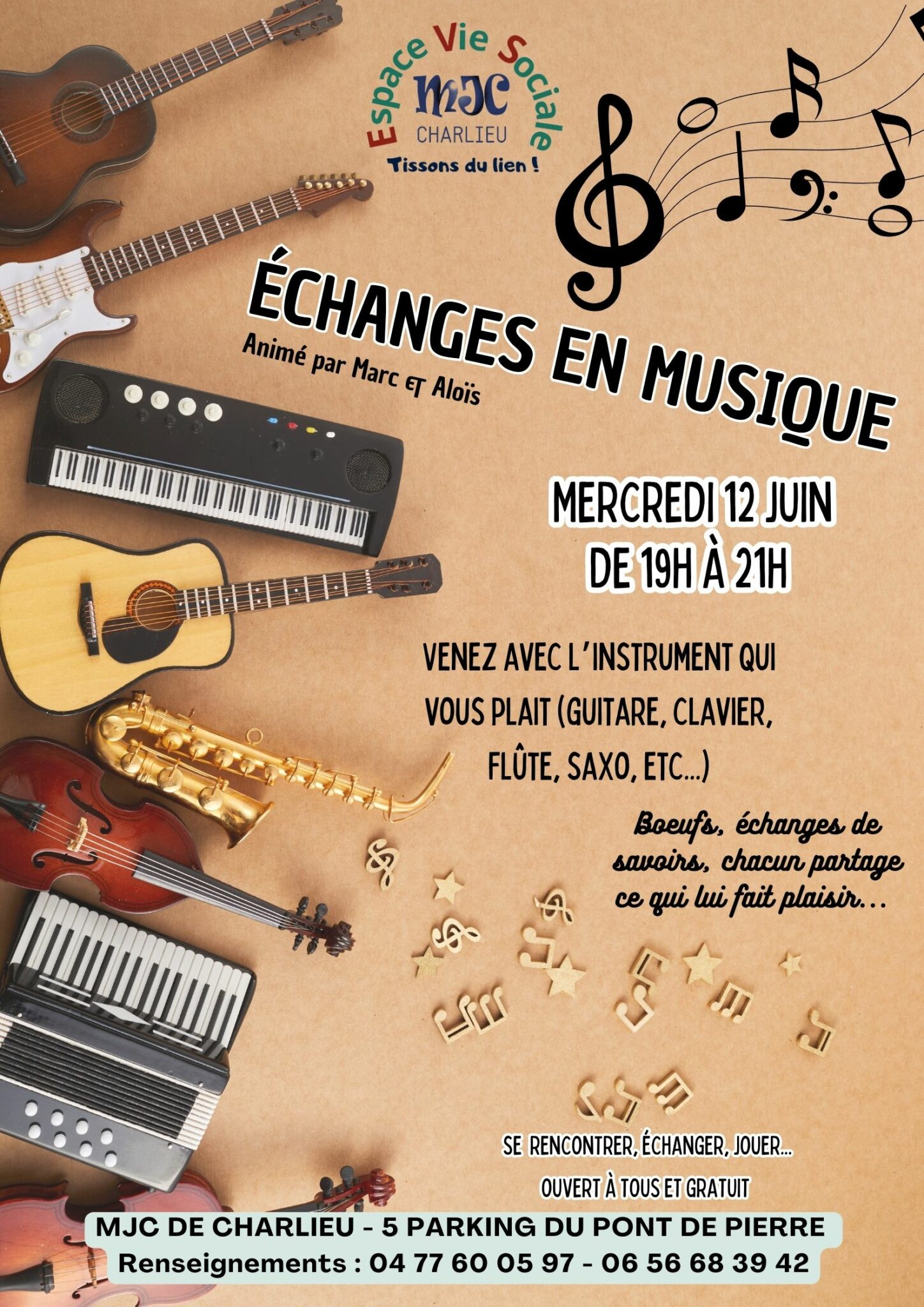 Échanges En Musique   MJC De Charlieu